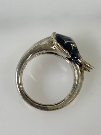 【中古品】【メンズ】 PUERTA DEL SOL プエルタデルソル SV950 RING シルバー950 リング 指輪 アクセサリー アニマルモチーフ 193-260817-em-15-min カラー：シルバー 17号 万代Net店