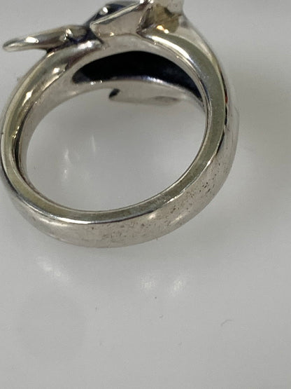 【中古品】【メンズ】 PUERTA DEL SOL プエルタデルソル SV950 RING シルバー950 リング 指輪 アクセサリー アニマルモチーフ 193-260817-em-15-min カラー：シルバー 17号 万代Net店
