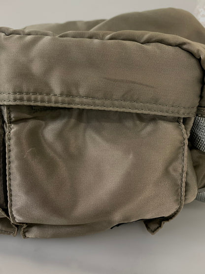 【中古品】【メンズ/レディース】 PORTER ポーター TANKER WAIST BAG タンカー ウエスト バッグ ウエストポーチ ヒップバッグ カバン 188-260817-em-05-min カラー：グレー系 万代Net店