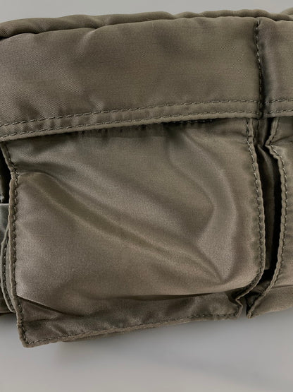 【中古品】【メンズ/レディース】 PORTER ポーター TANKER WAIST BAG タンカー ウエスト バッグ ウエストポーチ ヒップバッグ カバン 188-260817-em-05-min カラー：グレー系 万代Net店
