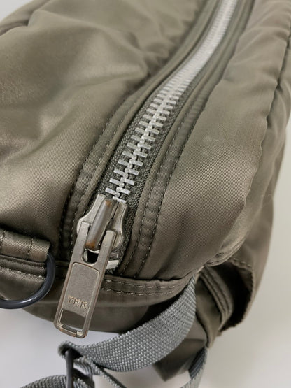 【中古品】【メンズ/レディース】 PORTER ポーター TANKER WAIST BAG タンカー ウエスト バッグ ウエストポーチ ヒップバッグ カバン 188-260817-em-05-min カラー：グレー系 万代Net店