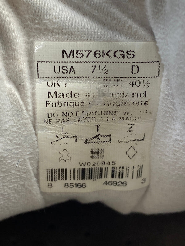 【中古品】【メンズ】 NEW BALANCE ニューバランス M576KGS ローカット スニーカー 靴 162-260819-jt-17-min サイズ：US 7 1/2 カラー：ブラック 万代Net店