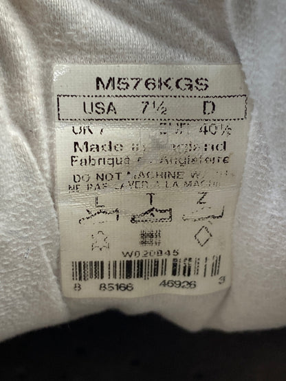 【中古品】【メンズ】 NEW BALANCE ニューバランス M576KGS ローカット スニーカー 靴 162-260819-jt-17-min サイズ：US 7 1/2 カラー：ブラック 万代Net店