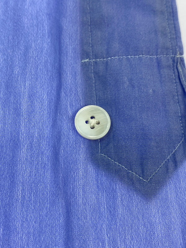 【中古品】【メンズ】 COMOLI コモリ BAND COLLAR SHIRT U03-02002 バンドカラーシャツ 長袖シャツ トップス 140-261013-yn-10-min カラー：ブルー系 万代Net店