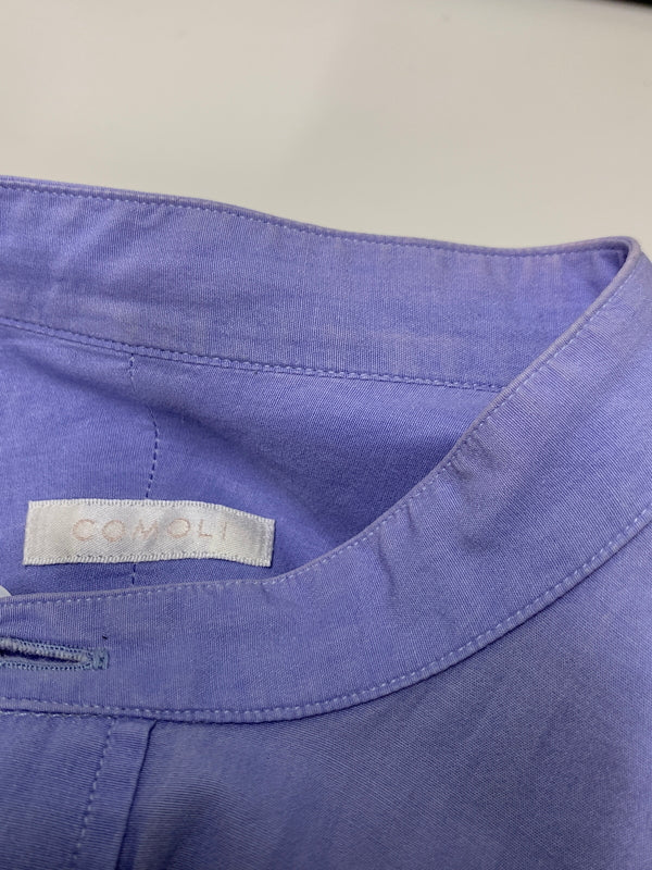 【中古品】【メンズ】 COMOLI コモリ BAND COLLAR SHIRT U03-02002 バンドカラーシャツ 長袖シャツ トップス 140-261013-yn-10-min カラー：ブルー系 万代Net店