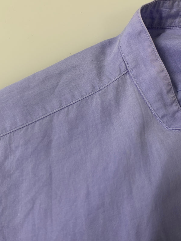 【中古品】【メンズ】 COMOLI コモリ BAND COLLAR SHIRT U03-02002 バンドカラーシャツ 長袖シャツ トップス 140-261013-yn-10-min カラー：ブルー系 万代Net店