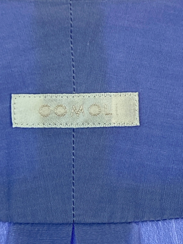 【中古品】【メンズ】 COMOLI コモリ BAND COLLAR SHIRT U03-02002 バンドカラーシャツ 長袖シャツ トップス 140-261013-yn-10-min カラー：ブルー系 万代Net店