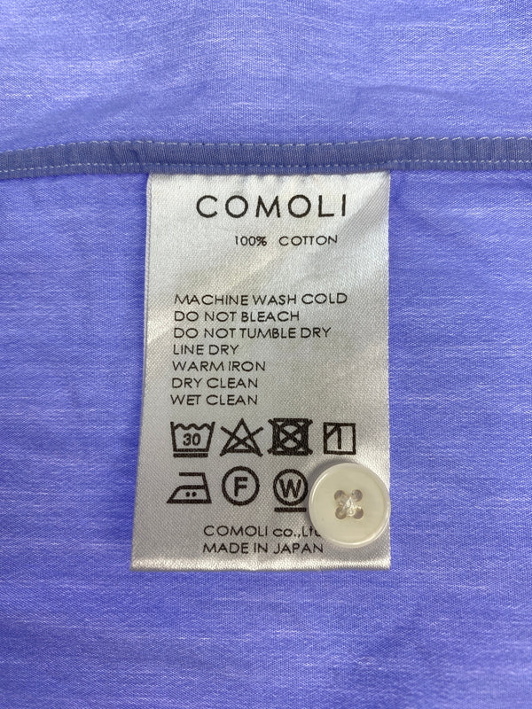 【中古品】【メンズ】 COMOLI コモリ BAND COLLAR SHIRT U03-02002 バンドカラーシャツ 長袖シャツ トップス 140-261013-yn-10-min カラー：ブルー系 万代Net店