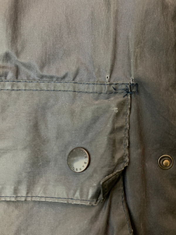 【現状渡し品】【メンズ】 BARBOUR バブアー BEDALE WAX JACKET ビデイル ワックス ジャケット メンズ オイルドジャケット アウター 144-260818-em-40-min カラー：ダークグレー 万代Net店
