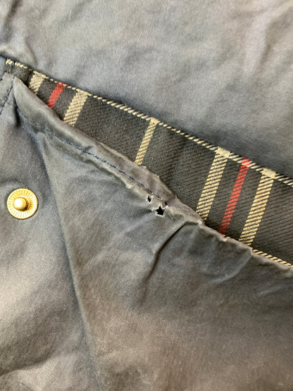 【現状渡し品】【メンズ】 BARBOUR バブアー BEDALE WAX JACKET ビデイル ワックス ジャケット メンズ オイルドジャケット アウター 144-260818-em-40-min カラー：ダークグレー 万代Net店