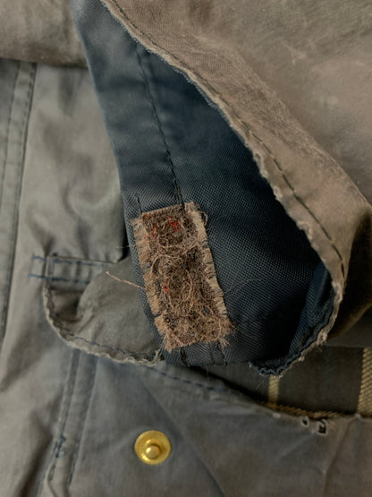 【現状渡し品】【メンズ】 BARBOUR バブアー BEDALE WAX JACKET ビデイル ワックス ジャケット メンズ オイルドジャケット アウター 144-260818-em-40-min カラー：ダークグレー 万代Net店