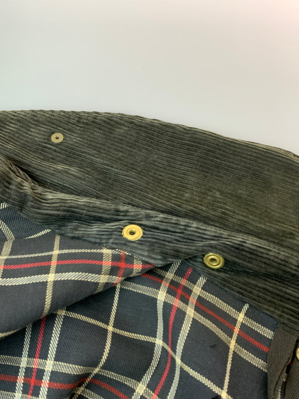 【現状渡し品】【メンズ】 BARBOUR バブアー BEDALE WAX JACKET ビデイル ワックス ジャケット メンズ オイルドジャケット アウター 144-260818-em-40-min カラー：ダークグレー 万代Net店