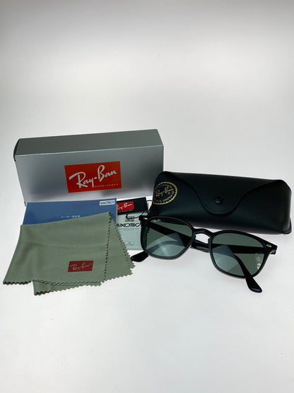 【中古品】【メンズ/レディース】 RAY-BAN レイバン ASIAN FIT SQUARE SUNGLASSES RB4258F アジアン フィット スクエア サングラス 52□20-150 アクサセリー メガネ サングラス 203-260823-em-37-min カラー：ブラック 万代Net店