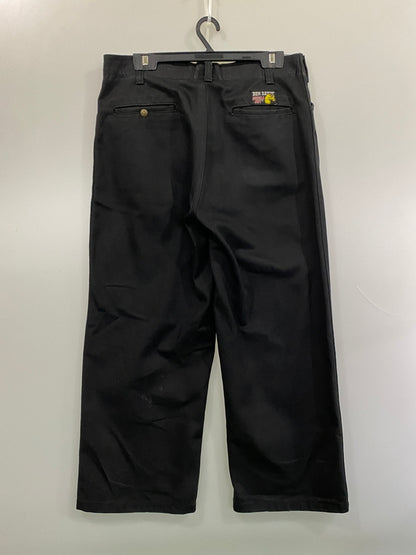 【中古品】【メンズ】 BEN DAVIS ベンデイビス GORILLA CUT WORK PANTS ゴリラカットパンツ ワークパンツ チノパン 157-260815-ta-11-min サイズ：サイズ不明 カラー：ブラック 万代Net店