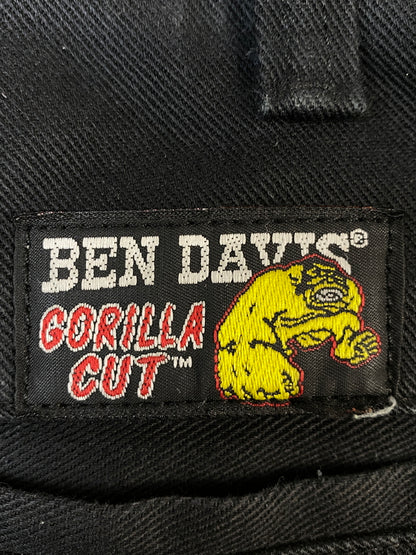 【中古品】【メンズ】 BEN DAVIS ベンデイビス GORILLA CUT WORK PANTS ゴリラカットパンツ ワークパンツ チノパン 157-260815-ta-11-min サイズ：サイズ不明 カラー：ブラック 万代Net店