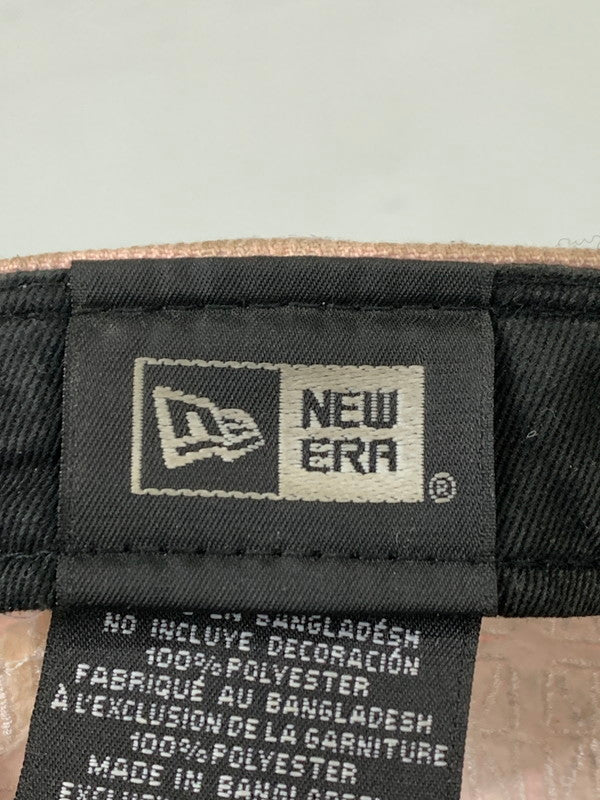 【中古品】【メンズ】 NEW ERA ニューエラ × SUPREME シュプリーム BOX LOGO CAP PINK ボックス ロゴ キャップ 帽子 ベースボールキャップ 185-260817-em-17-min サイズ：7 1/2 カラー：ピンク 万代Net店