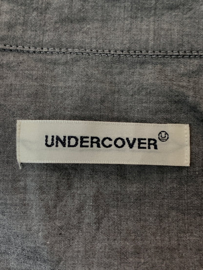 【中古品】【メンズ】 UNDERCOVER アンダーカバー 26SS TYPEWRITER CHAMBRAY LS SHIRT UP1F4413 2026年春夏 タイプライター シャンブレー エルエスシャツ メンズ 140-260813-KS-15-min サイズ：2 カラー：グレー 万代Net店