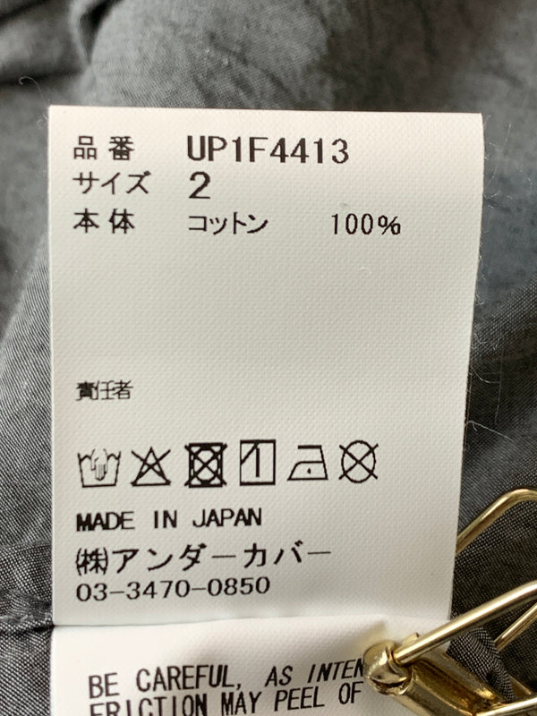 【中古品】【メンズ】 UNDERCOVER アンダーカバー 26SS TYPEWRITER CHAMBRAY LS SHIRT UP1F4413 2026年春夏 タイプライター シャンブレー エルエスシャツ メンズ 140-260813-KS-15-min サイズ：2 カラー：グレー 万代Net店