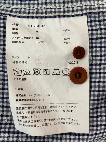 【中古品】【メンズ】 COMME DES GARCONS HOMME コム デ ギャルソン オム CRAZY PATTERN LS SHIRT クレイジー パターン エルエスシャツHB-B005 メンズ 長袖シャツ 140-260813-KS-12-min サイズ：M カラー：ブルー/グリーン/ベージュ 万代Net店