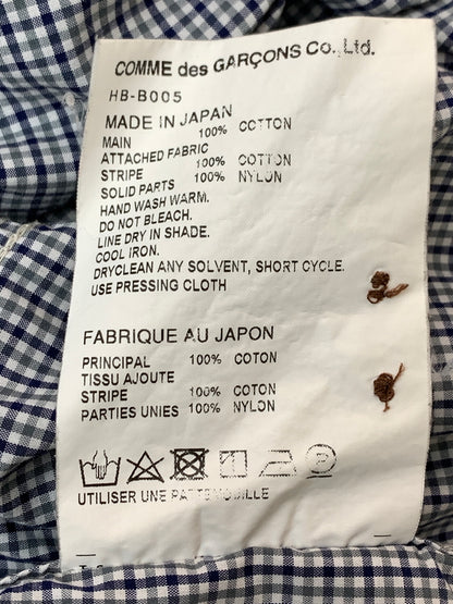【中古品】【メンズ】 COMME DES GARCONS HOMME コム デ ギャルソン オム CRAZY PATTERN LS SHIRT クレイジー パターン エルエスシャツHB-B005 メンズ 長袖シャツ 140-260813-KS-12-min サイズ：M カラー：ブルー/グリーン/ベージュ 万代Net店