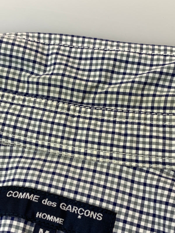 【中古品】【メンズ】 COMME DES GARCONS HOMME コム デ ギャルソン オム CRAZY PATTERN LS SHIRT クレイジー パターン エルエスシャツHB-B005 メンズ 長袖シャツ 140-260813-KS-12-min サイズ：M カラー：ブルー/グリーン/ベージュ 万代Net店