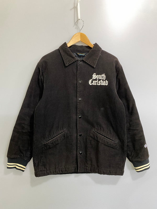 【中古品】【メンズ】 CHAMPION チャンピオン SNAP JACKET スナップ ジャケット C3-Y607 148-260822-hu-16-min サイズ：M カラー：ブラウン 万代Net店