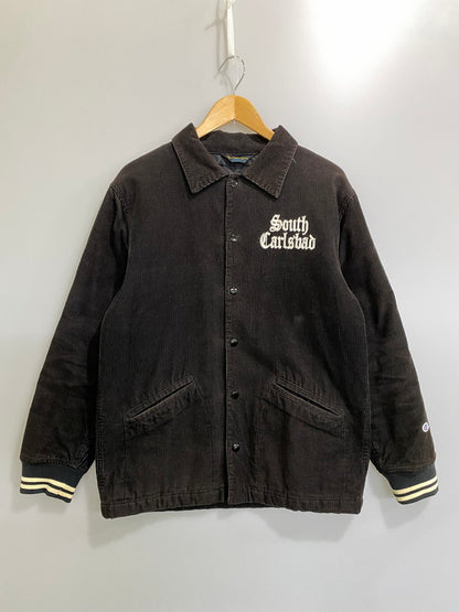 【中古品】【メンズ】 CHAMPION チャンピオン SNAP JACKET スナップ ジャケット C3-Y607 148-260822-hu-16-min サイズ：M カラー：ブラウン 万代Net店