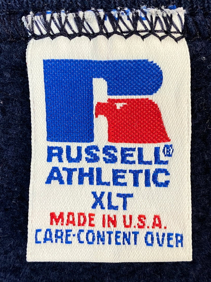 【中古品】【メンズ】 RUSSELL ATHLETIC ラッセルアスレチック L S SWEATSHIRT スウェットシャツ プルオーバー トレーナー 146-260815-ta-22-min サイズ：XL カラー：ネイビー 万代Net店