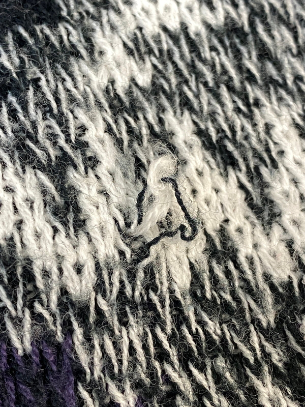 【中古品】【メンズ】 WINDRIDGE ウィンドリッジ GEOMETRIC SWEATER ジオメトリック セーター ニット トップス ロングスリーブ 146-260815-ta-23-min サイズ：L カラー：マルチカラー 万代Net店