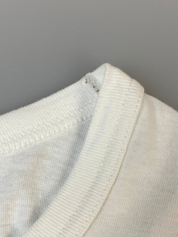 【中古品】【メンズ】 COMME DES GARCONS コムデギャルソン 青山店限定 半袖Tシャツ コットン TEE OK-T103 SS TEE 140-260815-ta-17-min サイズ：XL カラー：ホワイト 万代Net店