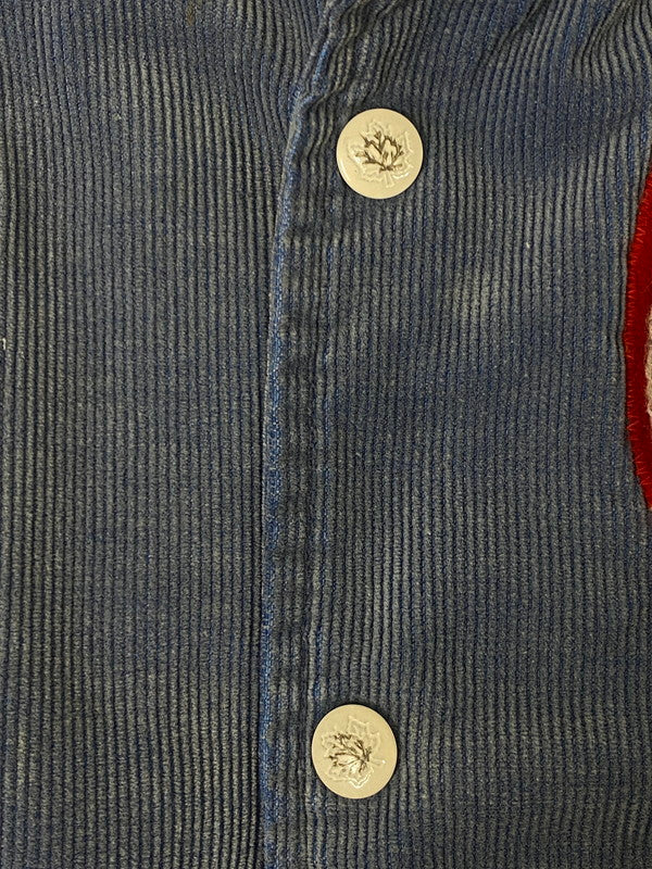 【現状渡し品】【メンズ】 MAPLE メイプル RUTH コーデュロイ スタジャン 146-260822-hu-19-min サイズ：M カラー：ブルー 万代Net店