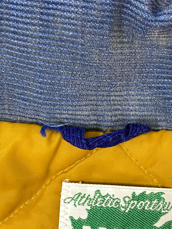 【現状渡し品】【メンズ】 MAPLE メイプル RUTH コーデュロイ スタジャン 146-260822-hu-19-min サイズ：M カラー：ブルー 万代Net店