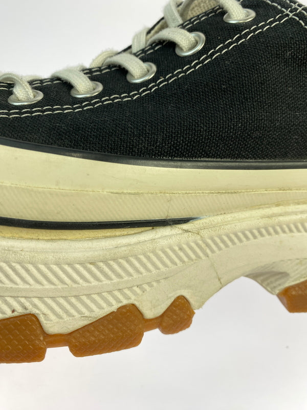 【中古品】【レディース】 CONVERSE コンバース 1SD039 ALL STAR 100 TREKWAVE OX オールスター 100 トレックウエーブ スニーカー 靴 163-260819-jt-20-min サイズ：US 6.5 25.0cm カラー：ブラック/ホワイト 万代Net店