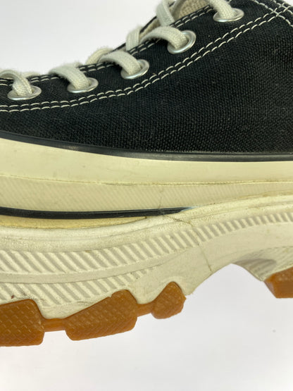 【中古品】【レディース】 CONVERSE コンバース 1SD039 ALL STAR 100 TREKWAVE OX オールスター 100 トレックウエーブ スニーカー 靴 163-260819-jt-20-min サイズ：US 6.5 25.0cm カラー：ブラック/ホワイト 万代Net店