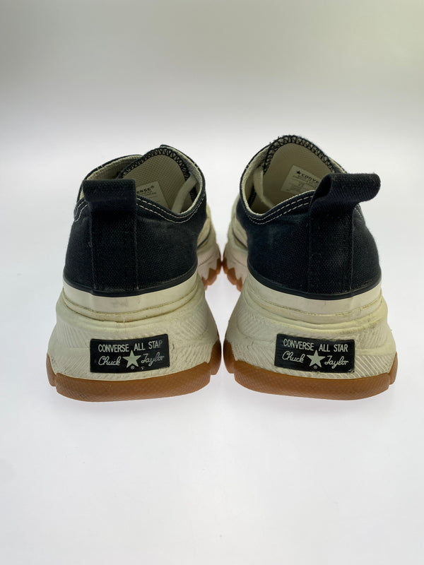 【中古品】【レディース】 CONVERSE コンバース 1SD039 ALL STAR 100 TREKWAVE OX オールスター 100 トレックウエーブ スニーカー 靴 163-260819-jt-20-min サイズ：US 6.5 25.0cm カラー：ブラック/ホワイト 万代Net店
