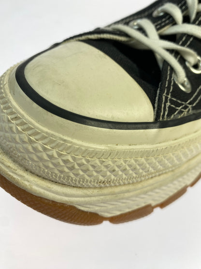 【中古品】【レディース】 CONVERSE コンバース 1SD039 ALL STAR 100 TREKWAVE OX オールスター 100 トレックウエーブ スニーカー 靴 163-260819-jt-20-min サイズ：US 6.5 25.0cm カラー：ブラック/ホワイト 万代Net店