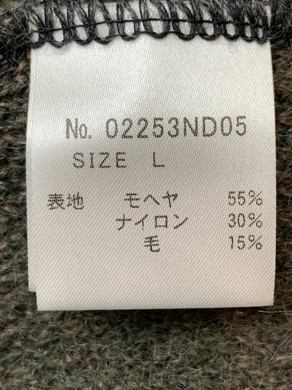 【中古品】【メンズ】 HYSTERIC GLAMOUR ヒステリックグラマー カモ柄 ジャガード カーディガン 02253ND05 メンズ トップス 140-260813-KS-11-min サイズ：L カラー：マルチカラー 万代Net店