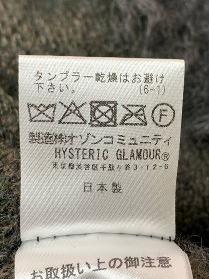 【中古品】【メンズ】 HYSTERIC GLAMOUR ヒステリックグラマー カモ柄 ジャガード カーディガン 02253ND05 メンズ トップス 140-260813-KS-11-min サイズ：L カラー：マルチカラー 万代Net店