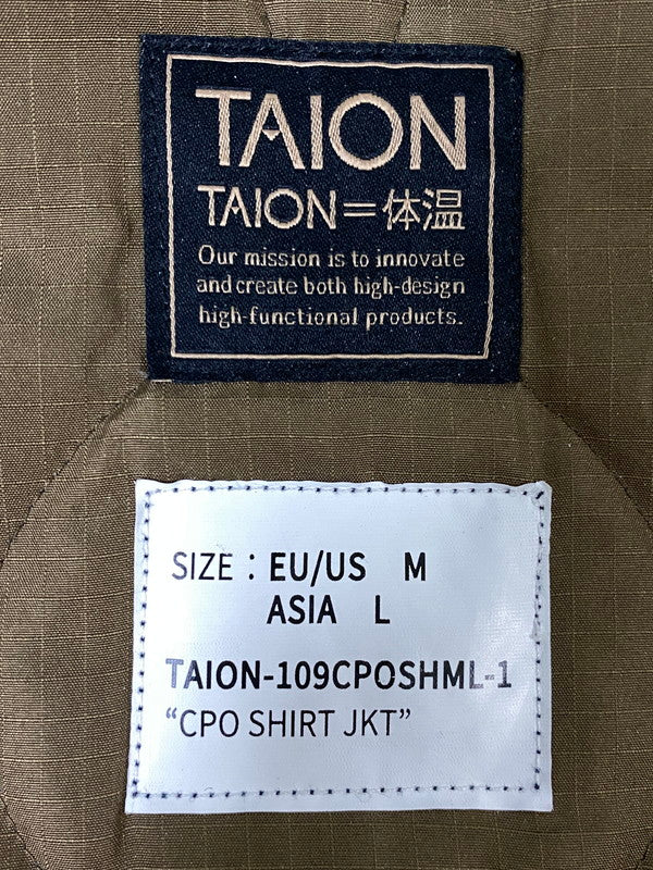 【中古品】【メンズ】 TAION タイオン MILITARY JACKET ミリタリー ジャケット 上着 アウター 144-260822-hu-18-min サイズ：M カラー：ネイビー 万代Net店