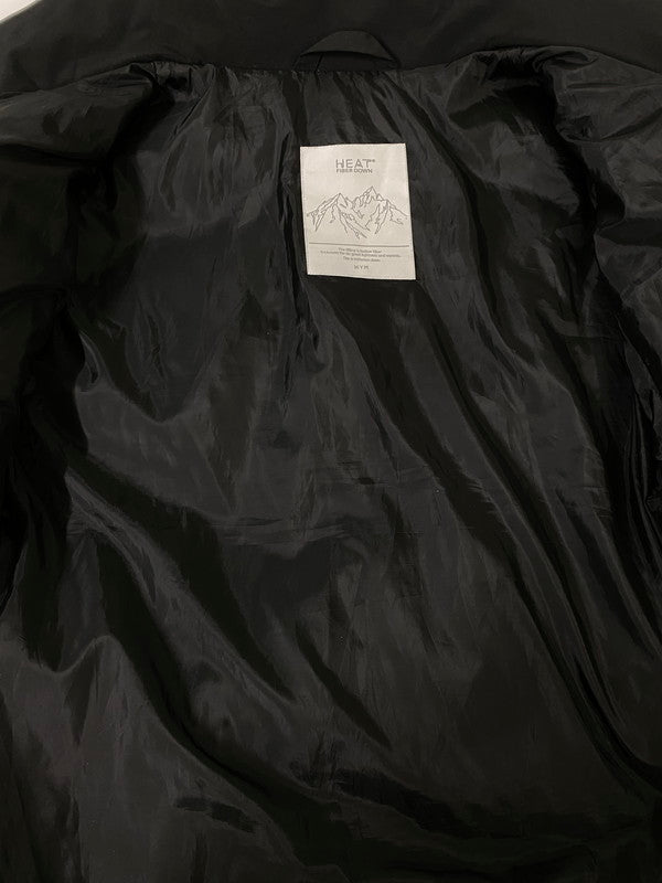 【中古品】【メンズ】 HEAT ヒート FIBER DOWN JACKET ファイバー ダウン ジャケット 上着 アウター 144-260822-hu-17-min サイズ：M カラー：ブラック 万代Net店