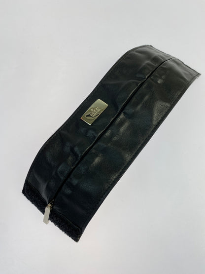 【中古品】【メンズ/レディース】 GUCCI グッチ レザー バングル コインケース 039・1669・0996 アクセサリー 財布 ポーチ 182-260821-hu-01-min カラー：ブラック 万代Net店