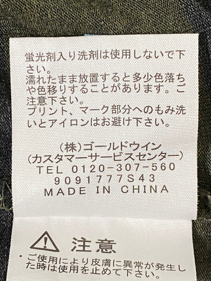 【中古品】【メンズ】 THE NORTH FACE ザ ノースフェイス ボーダー SS TEE NT32082 ショートスリーブ 半袖 Tシャツ ティーシャツ 144-260822-hu-05-min サイズ：L カラー：グレー/グリーン 万代Net店