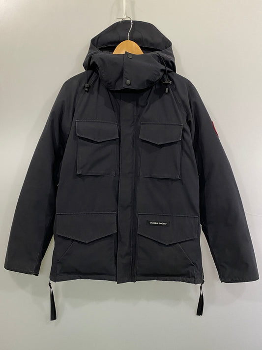 【中古品】【メンズ】 CANADA GOOSE カナダグース 4078JM KAMLOOPS DOWN JACKET ダウンジャケット 141-260813-zi-40-min サイズ：S カラー：ブラック 万代Net店