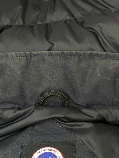 【中古品】【メンズ】 CANADA GOOSE カナダグース 4078JM KAMLOOPS DOWN JACKET ダウンジャケット 141-260813-zi-40-min サイズ：S カラー：ブラック 万代Net店