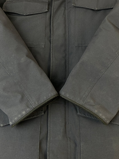 【中古品】【メンズ】 CANADA GOOSE カナダグース 4078JM KAMLOOPS DOWN JACKET ダウンジャケット 141-260813-zi-40-min サイズ：S カラー：ブラック 万代Net店