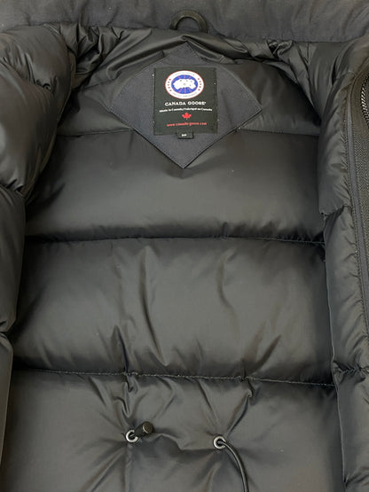 【中古品】【メンズ】 CANADA GOOSE カナダグース 4078JM KAMLOOPS DOWN JACKET ダウンジャケット 141-260813-zi-40-min サイズ：S カラー：ブラック 万代Net店