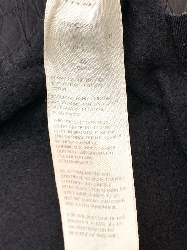 【現状渡し品】【メンズ】 RICK OWENS リック オウエンス DRKSHDW 23AW PUSHER FLEECE PANTS DU02C5393-F ダークシャドウ 2023年秋冬 プッシャー フリースパンツ 152-260813-KS-29-min サイズ：L カラー：ブラック 万代Net店