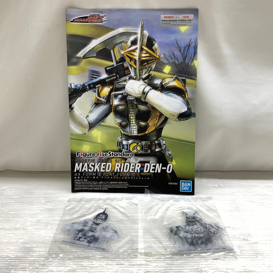 【現状渡し品】 Figure-rise Standard 仮面ライダー電王 アックスフォーム＆プラットフォーム プラモデル バンダイ 未組み立て 042-260924-em-04-min 万代Net店