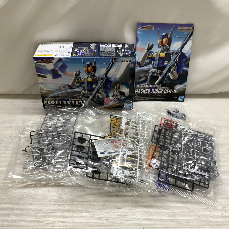 【現状渡し品】 Figure-rise Standard 仮面ライダー電王 ロッドフォーム＆プラットフォーム プラモデル バンダイ 未組み立て 042-260924-em-05-min 万代Net店