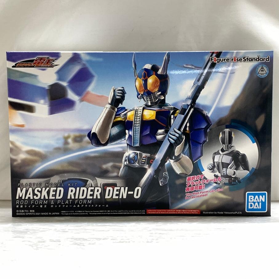 【現状渡し品】 Figure-rise Standard 仮面ライダー電王 ロッドフォーム＆プラットフォーム プラモデル バンダイ 未組み立て 042-260924-em-05-min 万代Net店